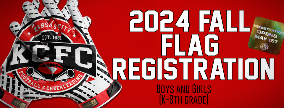 Registration CLOSES JULY 19TH for the 2024 Fall Flag Season!