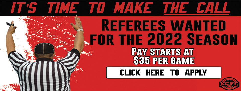 Refs Wanted for 2022 Fall Season!