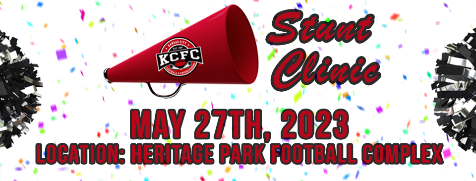 Registration for our KCFC Stunt Clinic is open! 