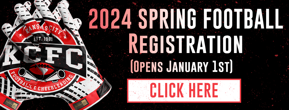 2024 Spring Football Registration Opens on January 1st!