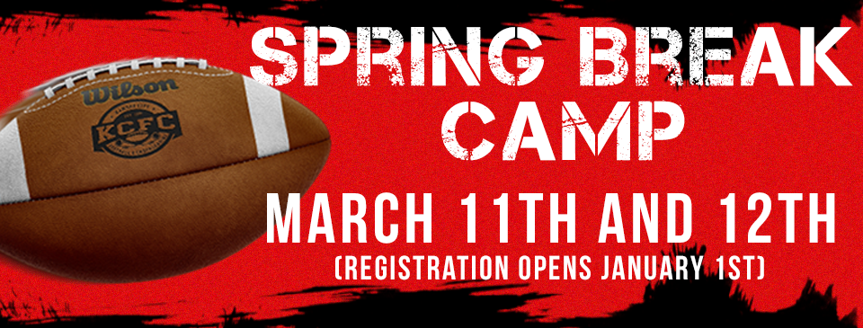 Spring Break Registration Opens January 1st!