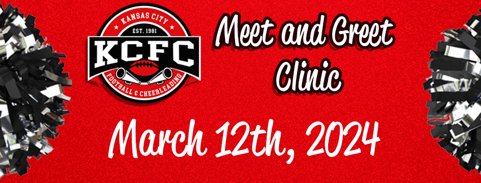 FREE Cheerleading Meet and Greet Clinic on March 12th! Register today!